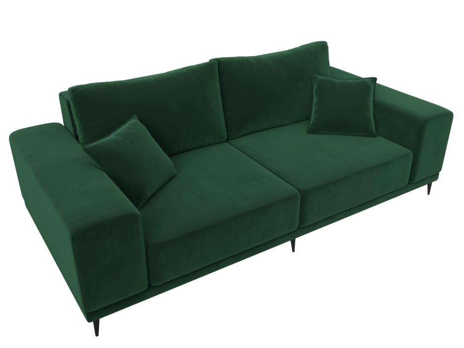 Диваны кровати со спальным местом, Прямой диван Льюес, велюр