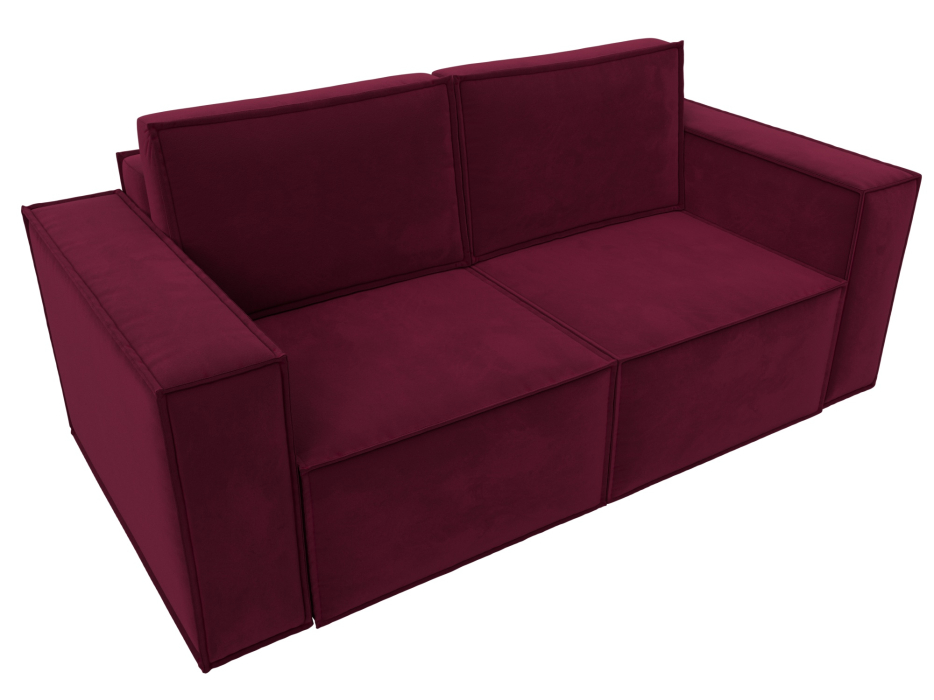 Диваны кровати со спальным местом, Диван прямой Куба мини, микровельвет