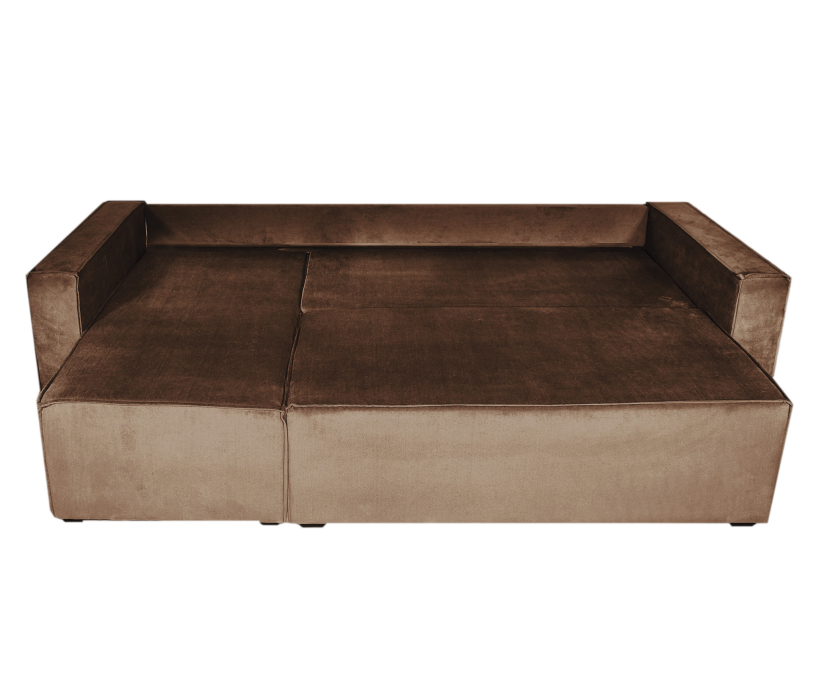 Диваны угловые в гостиную, Диван-кровать Лофт Люкс угловой  143, велюр