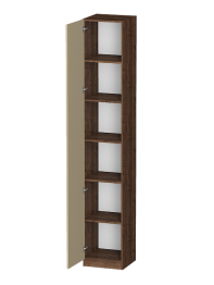 Распашной шкаф Лайф с полками 40*40*240 Дуб экспрессив