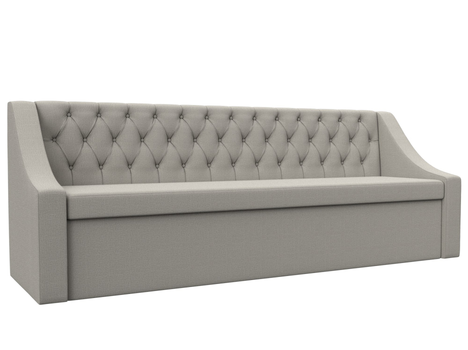 Диваны прямые кухонные, Диван кухонный прямой Мерлин, рогожка Амур