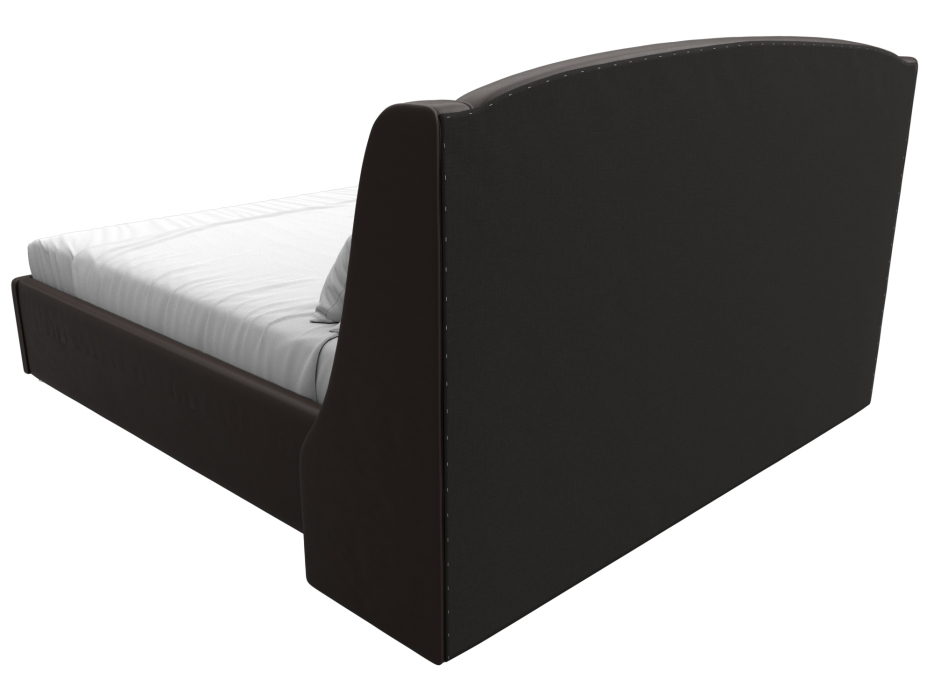 Мягкая кровать, Кровать интерьерная Лотос 160, экокожа