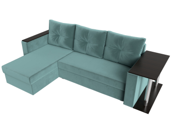 Угловой диван Атланта левый угол, велюр