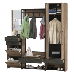 Набор мебели для прихожей в современном стиле Трувор № 232