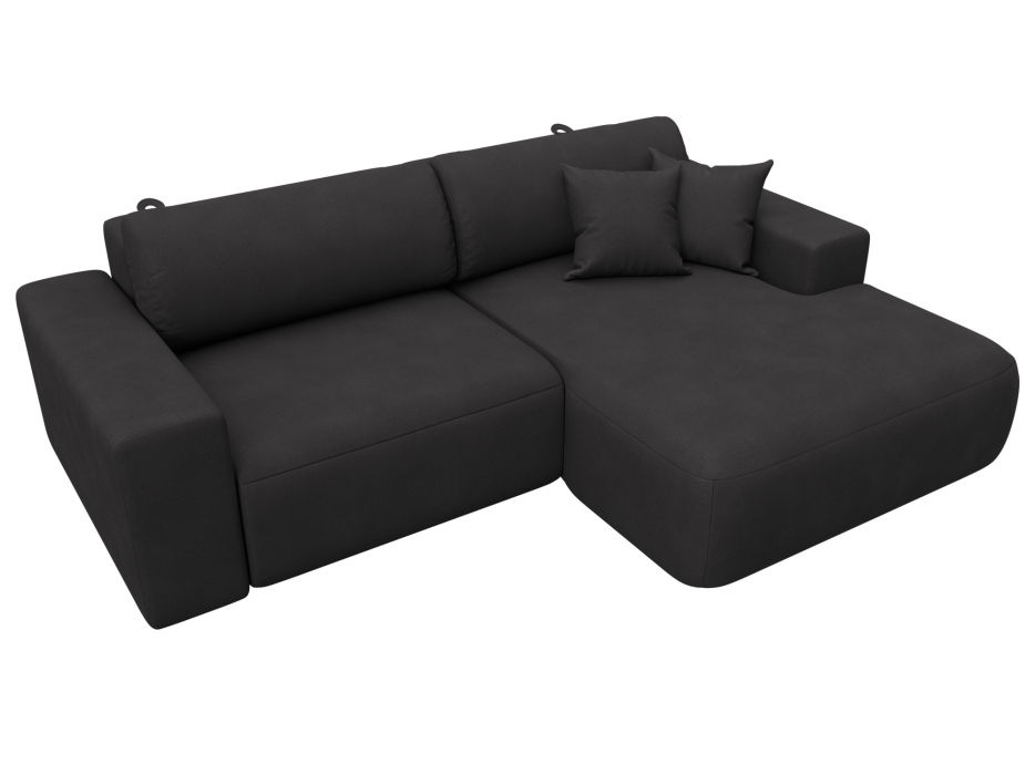 Диваны угловые в гостиную, Диван угловой Лига-036 НПБ Классик правый угол, замша JOLY