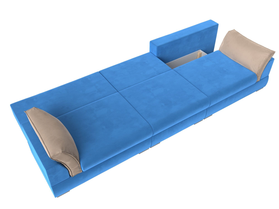 Диваны прямые кухонные, Прямой диван Пекин Long, велюр