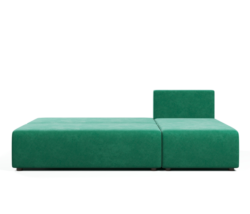 Диваны угловые, Угловой диван-кровать Каир (Комо, Крит), велюр