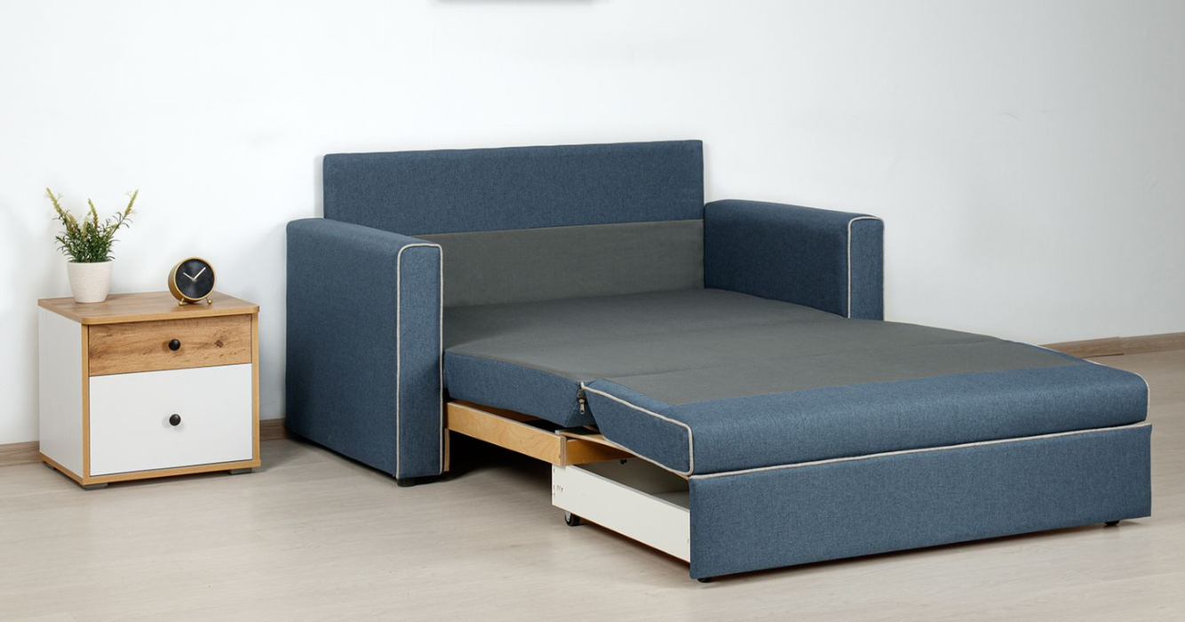 Диваны с ящиком для белья, Диван-кровать Найс (120)