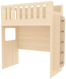 Кровать чердак с нишей ДС-27 80x160