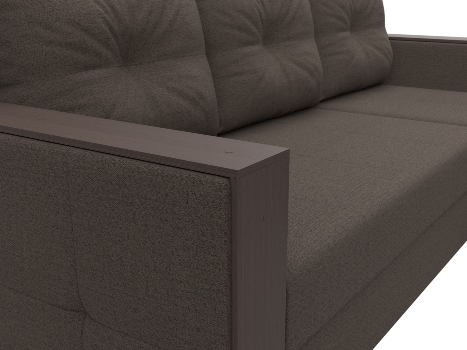 Диваны угловые в гостиную, Диван угловой Валенсия Лайт правый угол, рогожка Амур