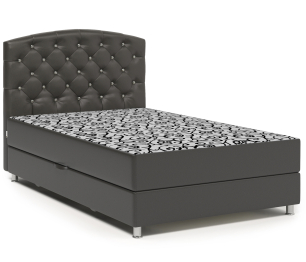 Кровать тахта Премиум Люкс 90 с подъемным механизмом, шенилл / экокожа