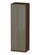 Шкафы двухстворчатые, Распашной шкаф Лайф с полками 80*60*240 Дуб экспрессив