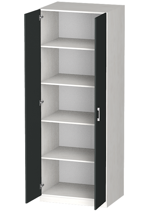 В спальню, Распашной шкаф Лайф с полками 80*60*215 Северное дерево