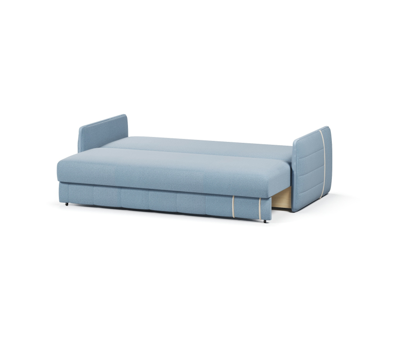 Диваны прямые, Диван-кровать еврокнижка Любек,велюр