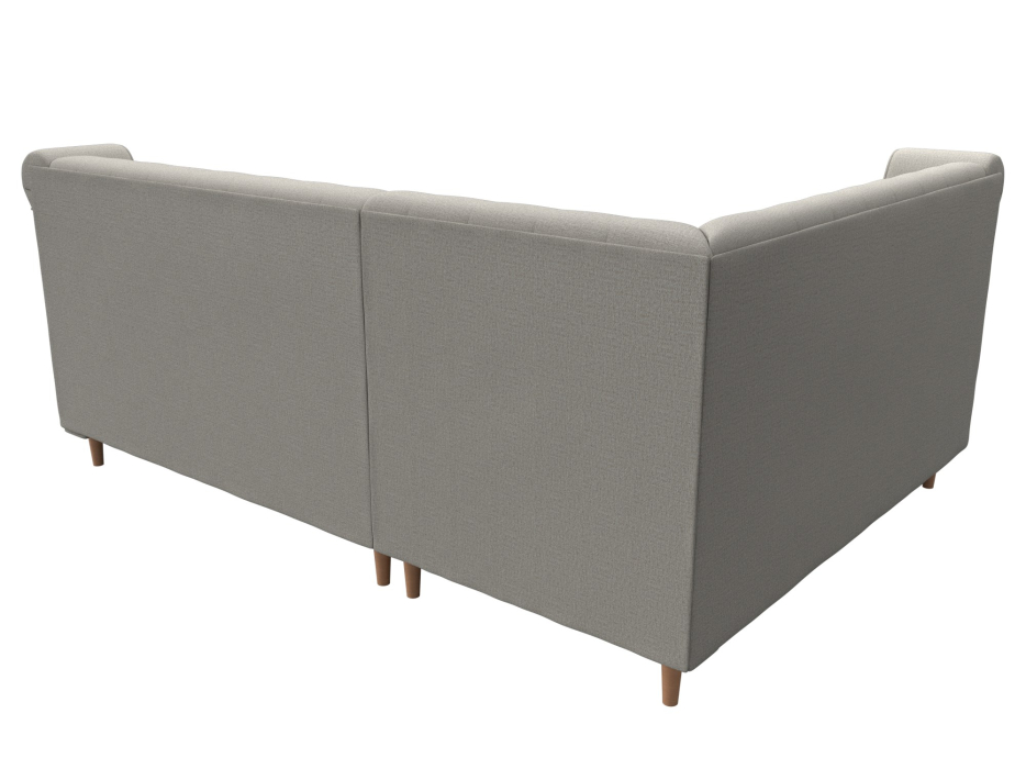 Диваны угловые кухонные, Диван кухонный угловой Бронкс левый угол, рогожка Амур