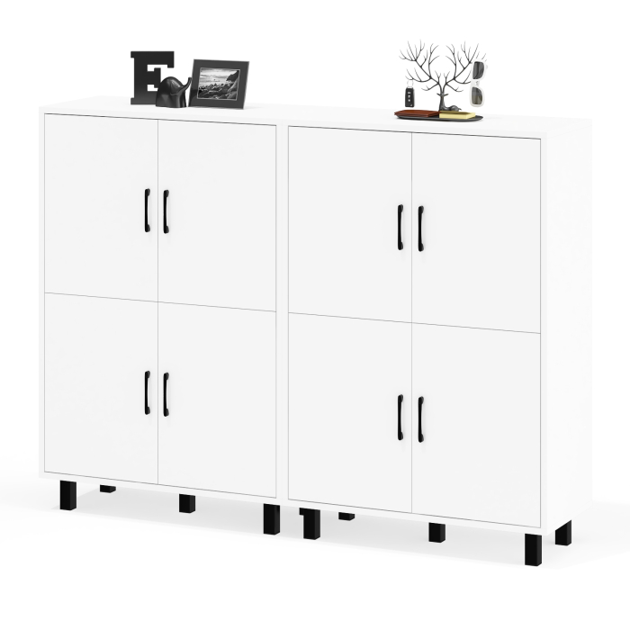 Комоды, Две тумбы-комода четыре распашных дверки РВК 126-804