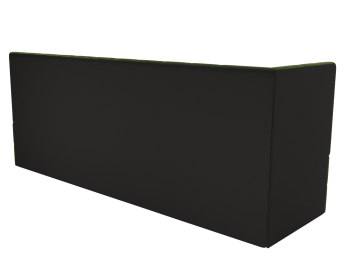 Кухонный диван Бриз с углом слева, микровельвет