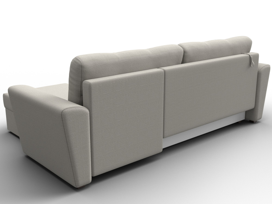 Диваны угловые в гостиную, Угловой диван Амстердам Лайт правый угол, рогожка Амур