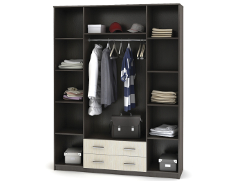 Шкаф Квадро 4-х створчатый