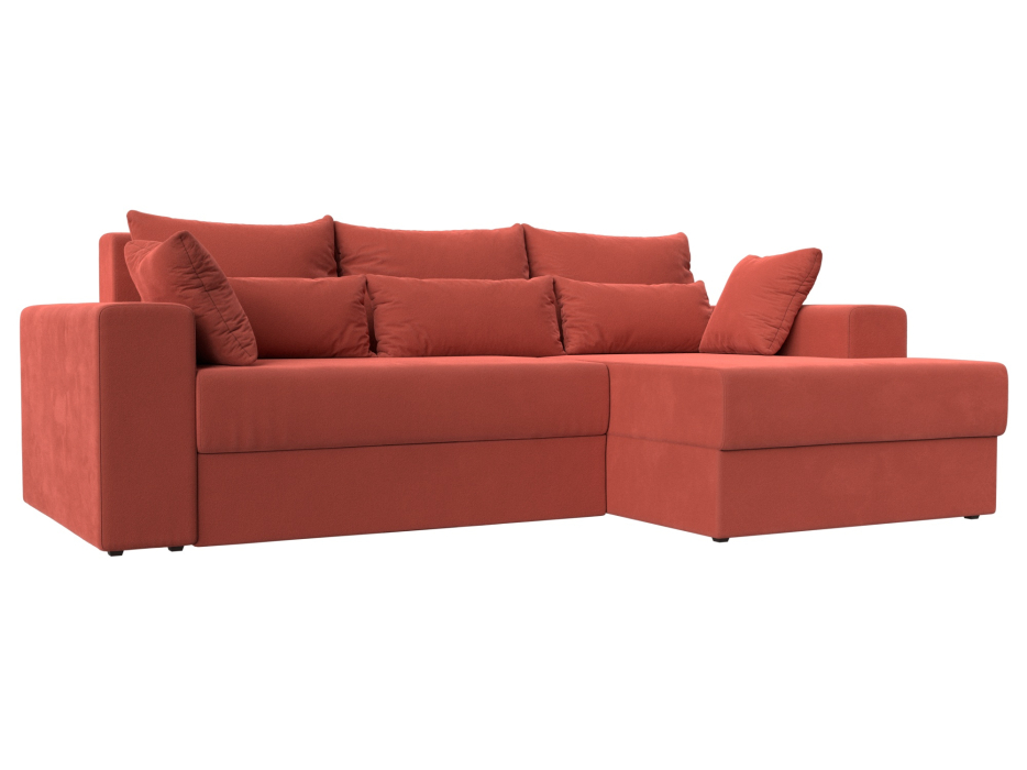 Офисные диваны, Угловой диван Майами правый угол, микровельвет