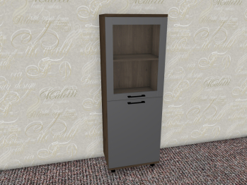 Модульная система Грейс Шкаф ШК-5085  Гикори Джексон Темный