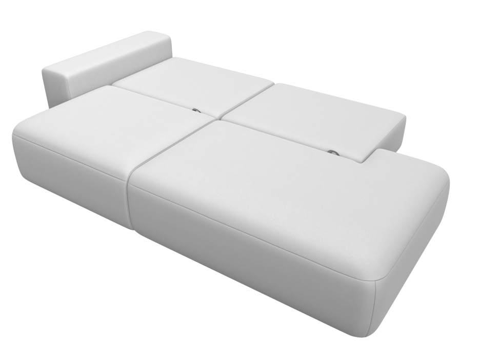 Диваны еврокнижки, Диван прямой Лига-036 НПБ Модерн подлокотник слева, экокожа GRIFON