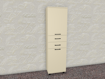 Модульная система Грейс Шкаф ШК-5072  Серый Кашемир