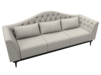 Диван кухонный прямой Флорида, рогожка Амур