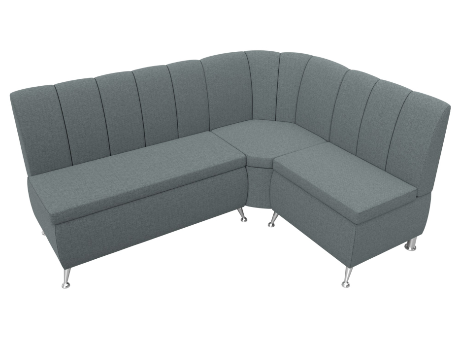 Диваны угловые кухонные, Диван кухонный угловой Кантри правый угол, рогожка Амур