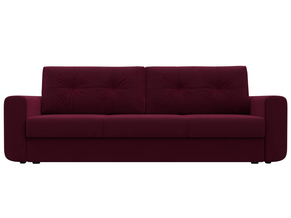 Диваны еврокнижки, Прямой диван Лига-031, микровельвет