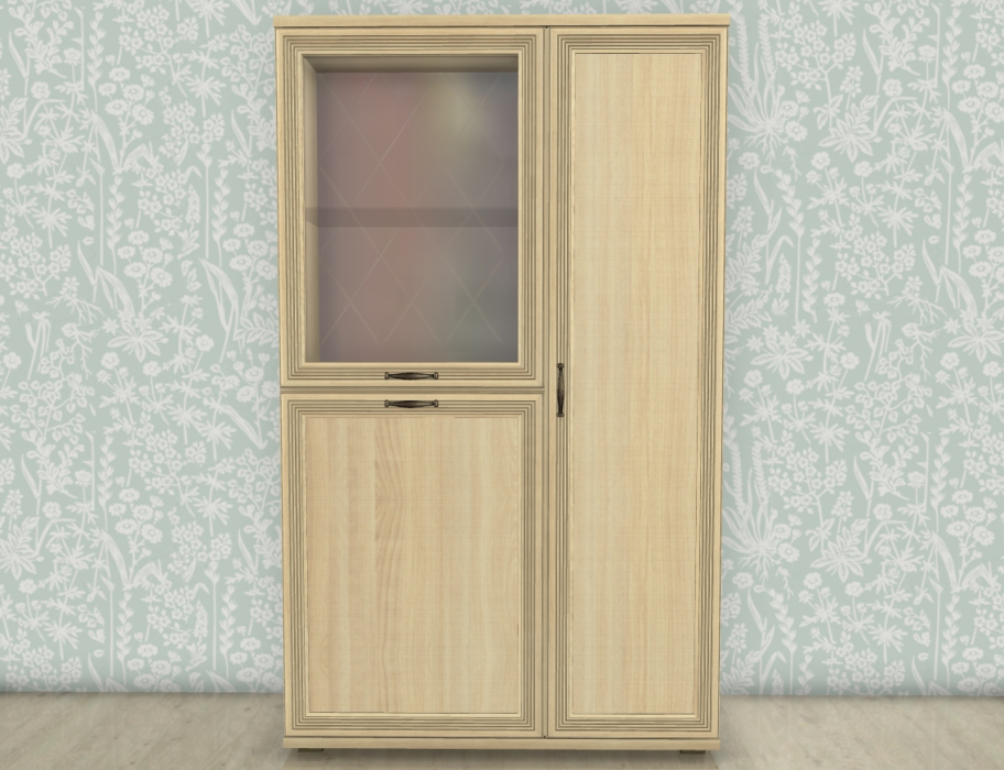 Шкафы двухстворчатые, Модульная система Карина Шкаф ШК-1084