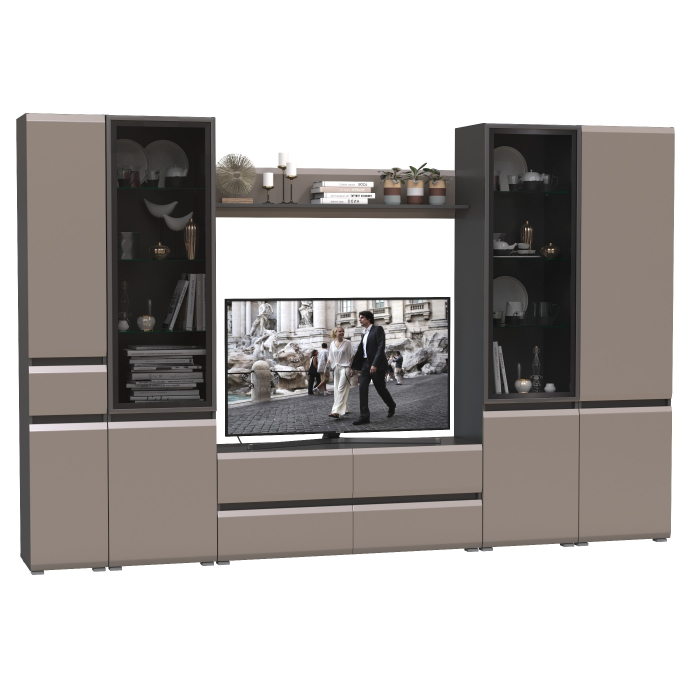 Стенки для гостиной, Сидней Комплектация № 58