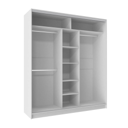 Шкаф-купе 3-дв  Домашний 2000 лдсп/лдсп  (в2295*ш2000*г595)