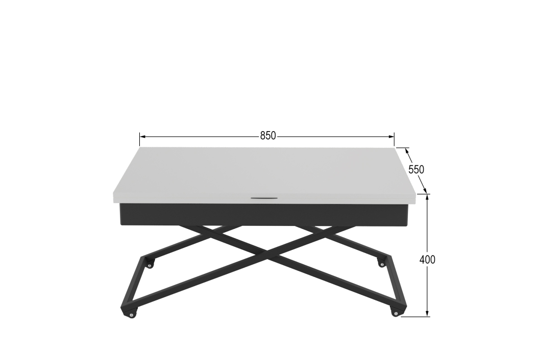 Столы-трансформеры, Стол универсальный трансформируемый АНДРЭ Loft