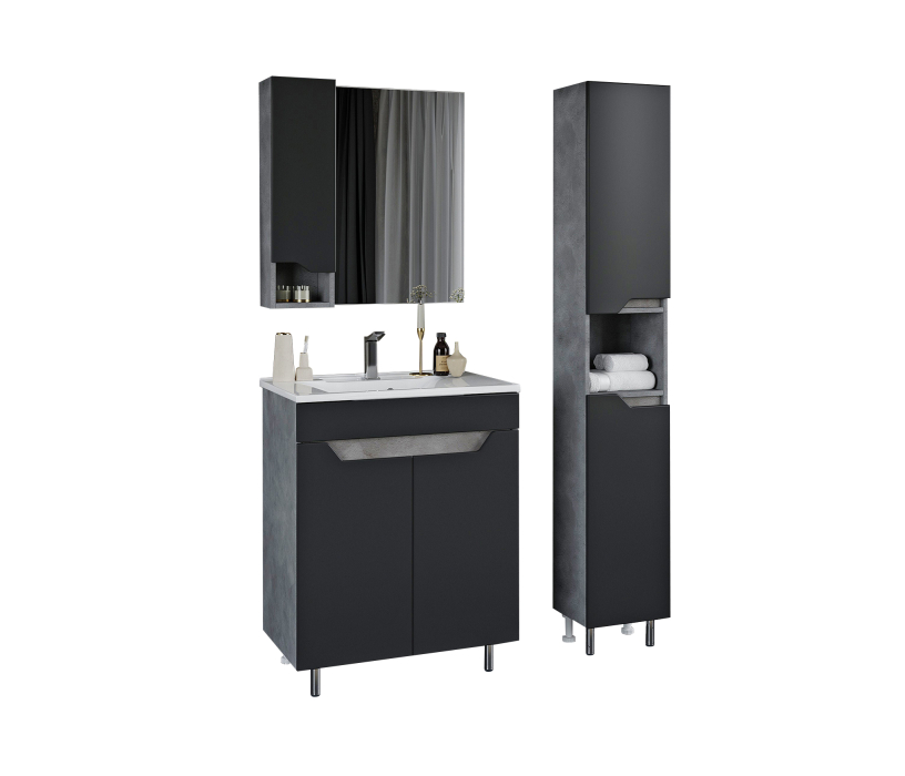 Шкафы с зеркалом, Зеркало-шкаф Francesca Avanti Венеция Неаполь 70 (левый)