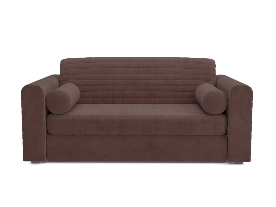 Диваны с ящиком для белья, Диван аккордеон Барон №5 НПБ 140х200 Велюр