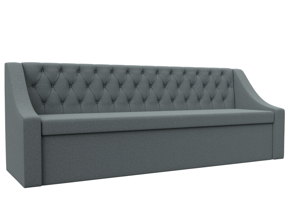 Диваны прямые кухонные, Диван кухонный прямой Мерлин, рогожка Амур