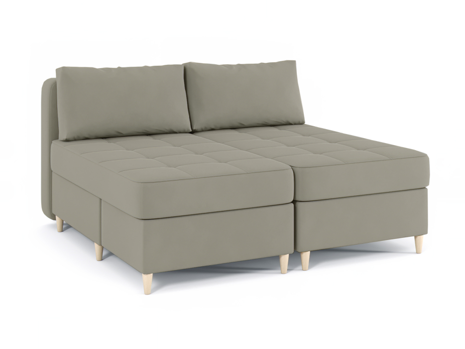 Диваны угловые в гостиную, Диван-кровать угловой Оливер 2 еврокнижка-трансформер, велюр