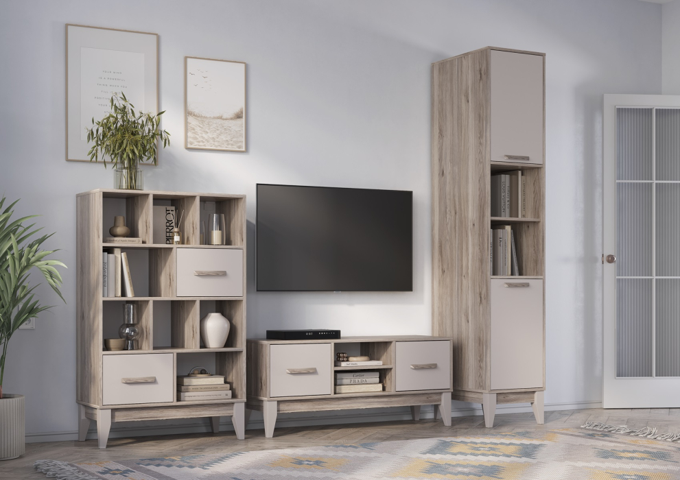 Стенки для гостиной, Гостиная Скандика. Комплект 1