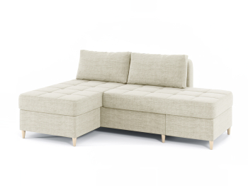 Диван-кровать угловой Оливер 2 еврокнижка-трансформер, рогожка