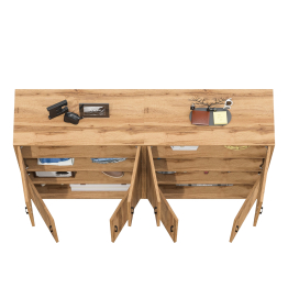 Две тумбы-комода четыре распашных дверки РВК 126-804