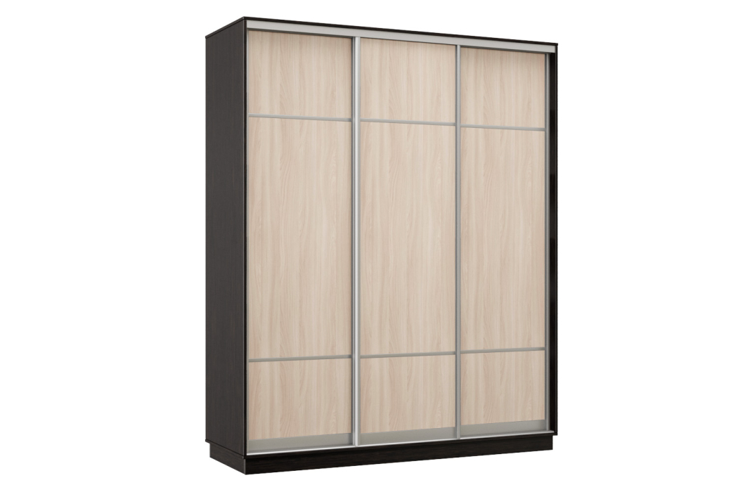 Шкафы-купе, Шкаф-купе Премьер Лайт 33 (08;08;08) трехдверный