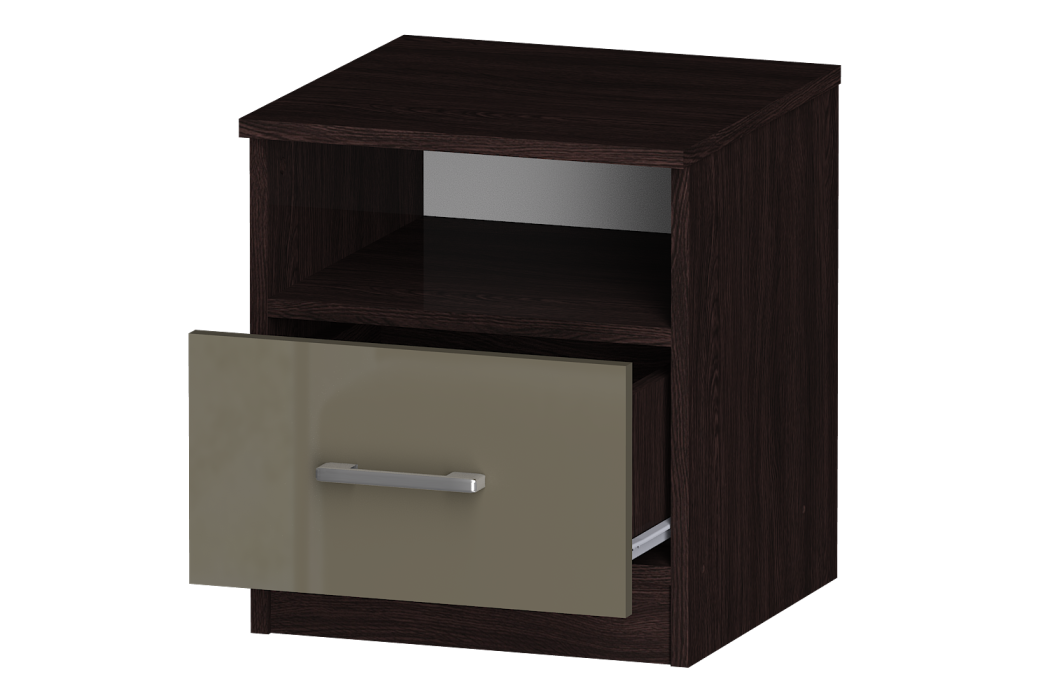 Прикроватные тумбы, Тумба прикроватная Лайф Венге