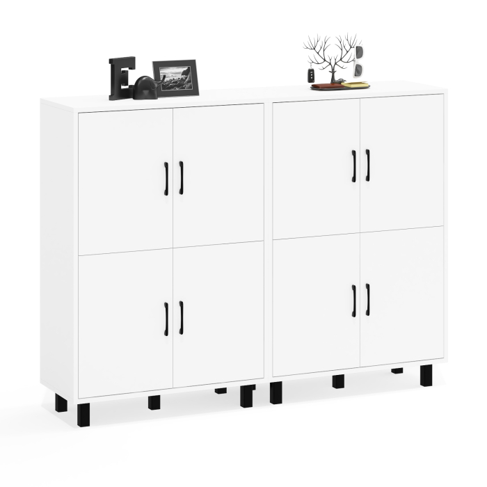 Комоды, Две тумбы-комода четыре распашных дверки РВК 126-804