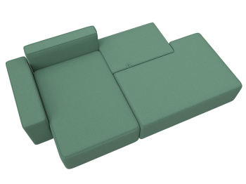 Диван угловой Лига-079 угол левый, рогожка Амур