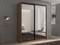 Для одежды, Шкаф-купе 2х дверный Кааппи 1 140х45