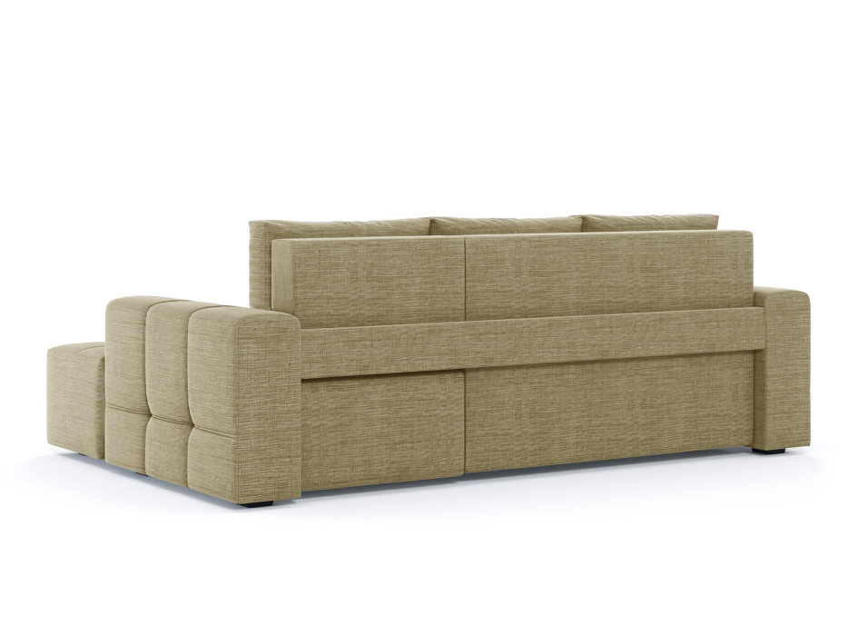 Диваны угловые в гостиную, Диван-кровать угловой Прадо, еврокнижка, рогожка