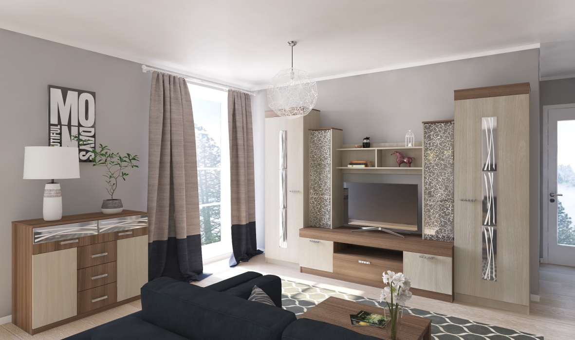 Стенки для гостиной, Стенка ТВА Рио 25