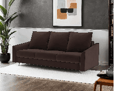 Диваны кровати со спальным местом, Диван прямой тик-так Уэльс (Велюр)