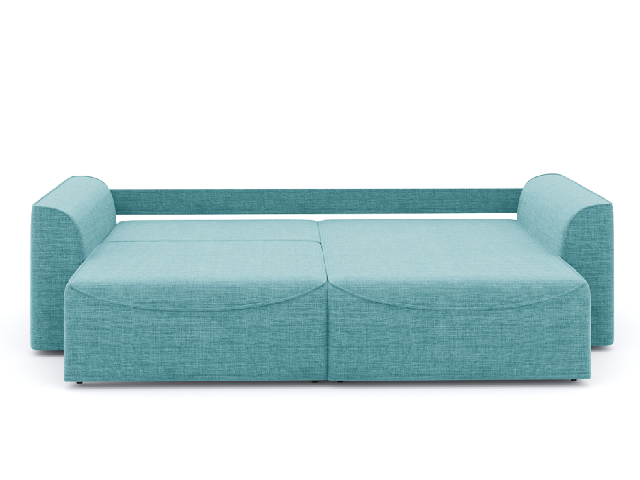 Диваны угловые в гостиную, Диван-кровать угловой Рафаэль еврокнижка НПБ, рогожка